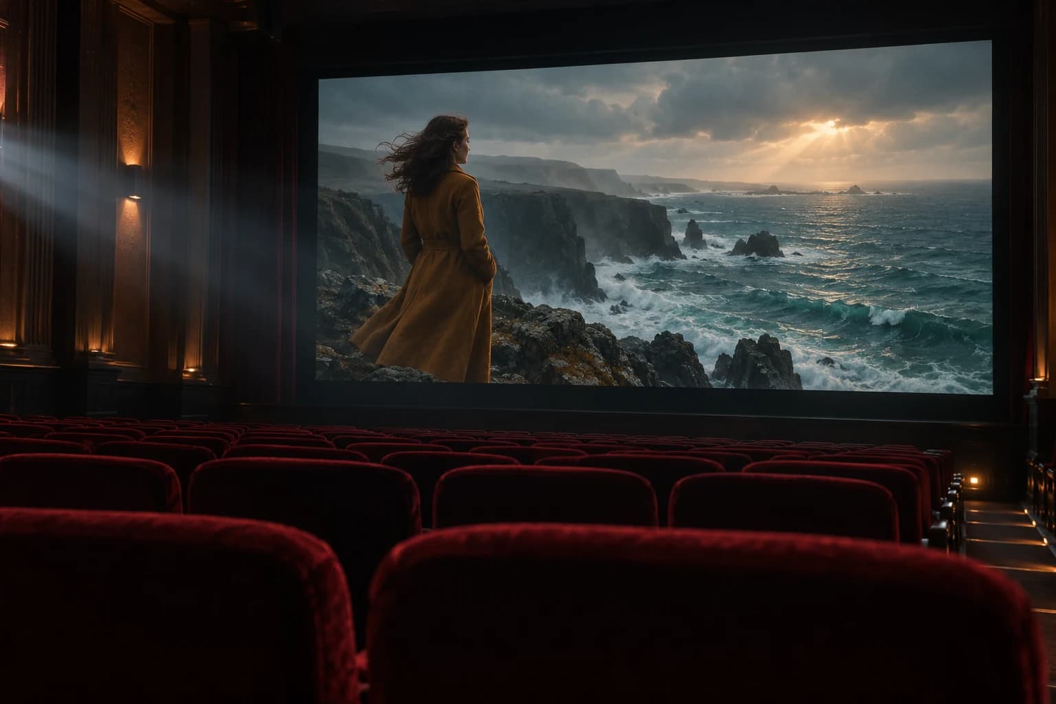 Film Festival DCP & Subtitle Delivery — AI-generated visual concept
