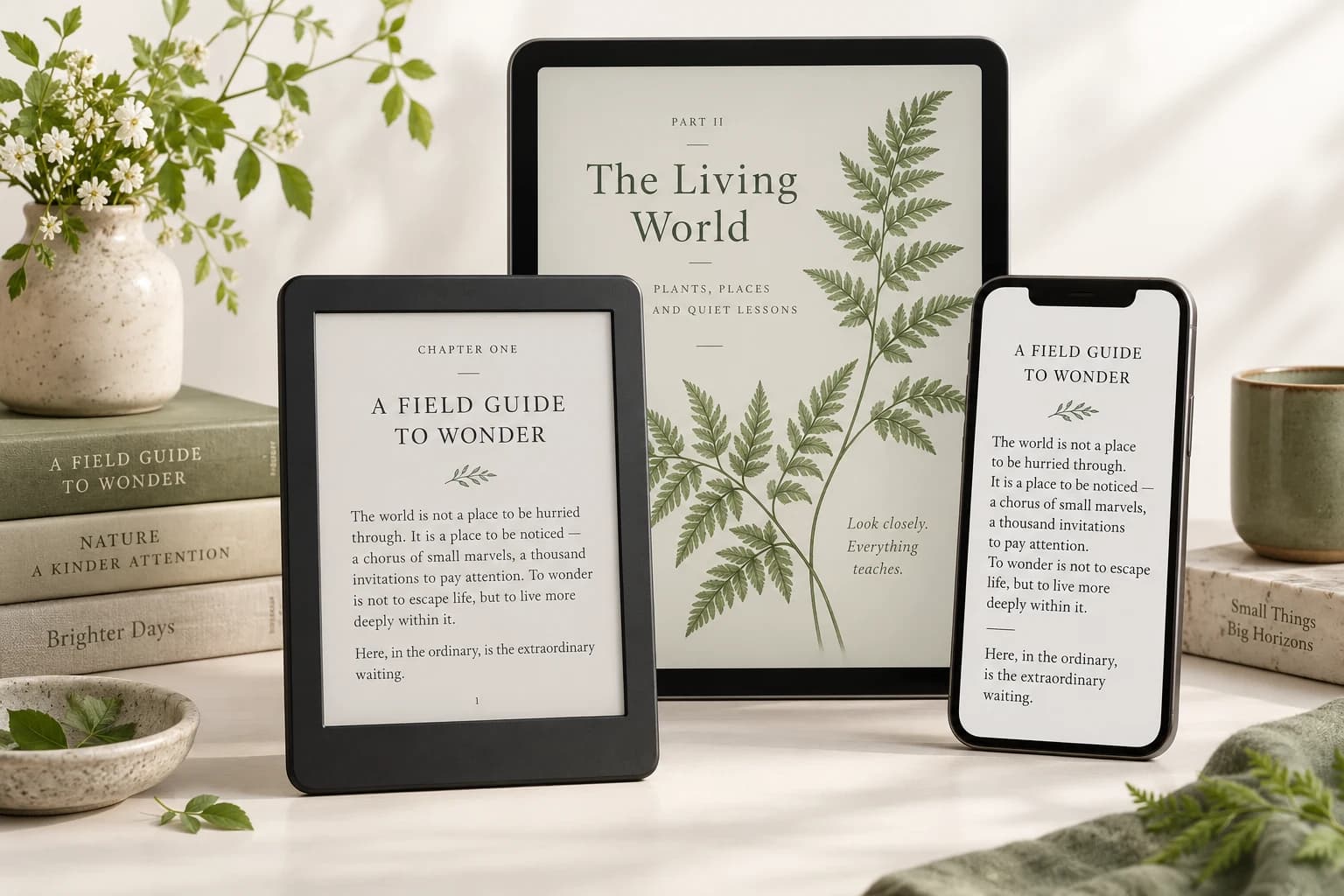 Accessible EPUB 3 Conversion & Remediation — AI-generated visual concept