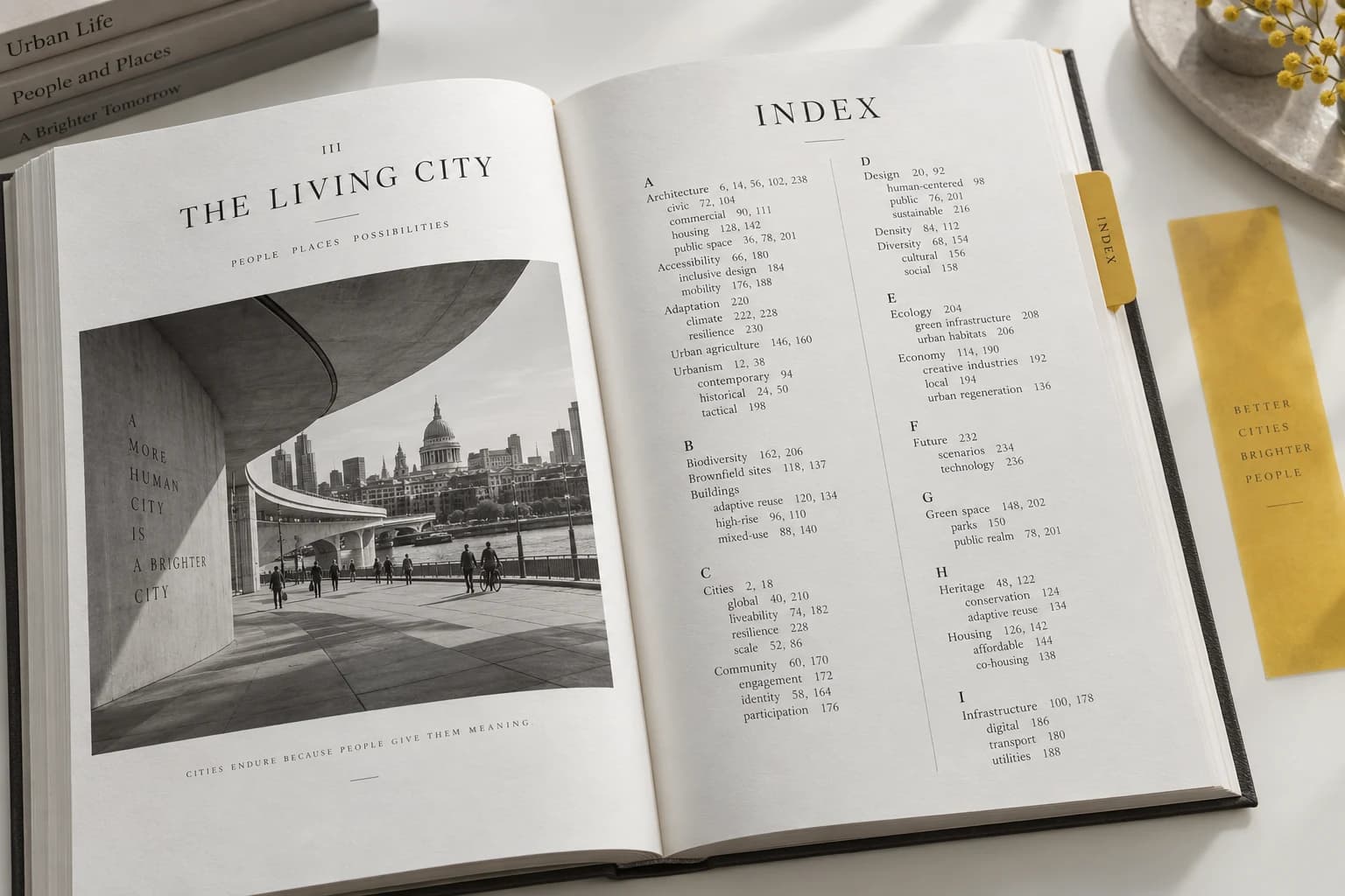 Book Indexing Services — AI-generated visual concept