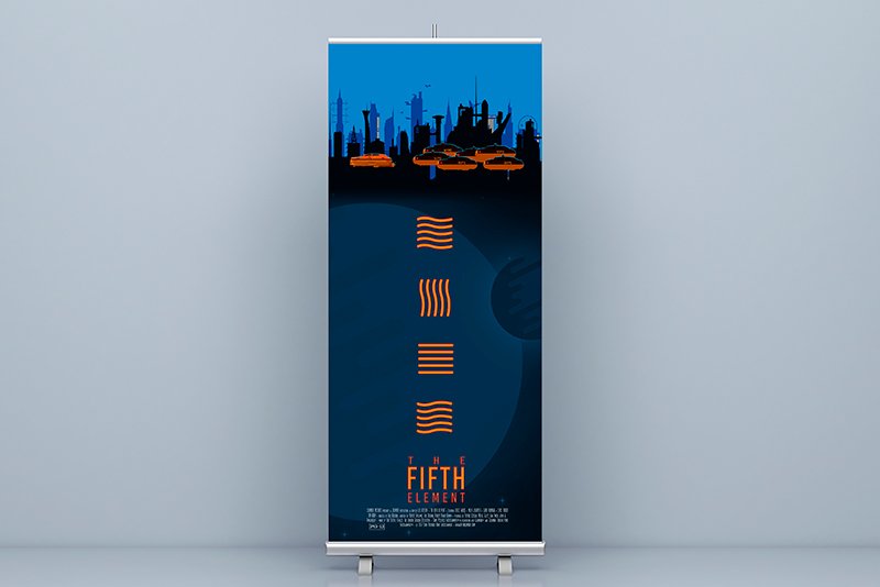 The 5th Element | Minimalist Artwork