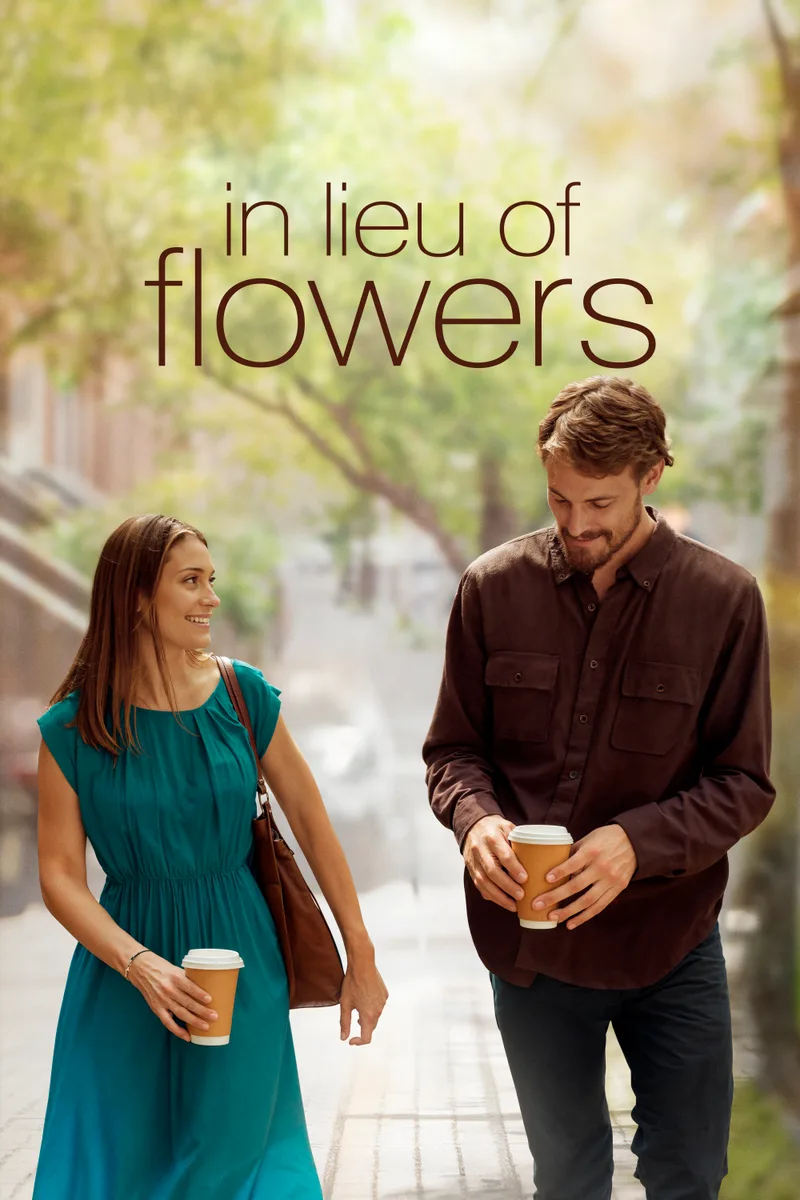 In Lieu of Flowers movie poster: a couple walking, composed like a film still