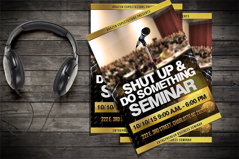 Shut Up & Do Something Seminar