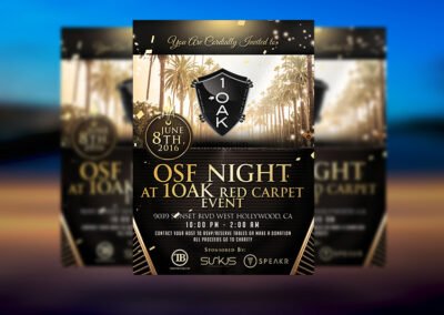 10 Oak Red Carpet Event