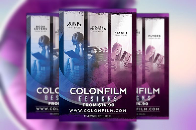 Colonfilm diseño de flyers y publicidad