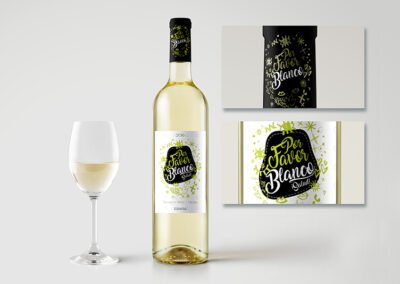 Por Favor Blanco | Wine label