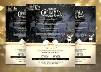 South 17th | Christmas Party Flyer